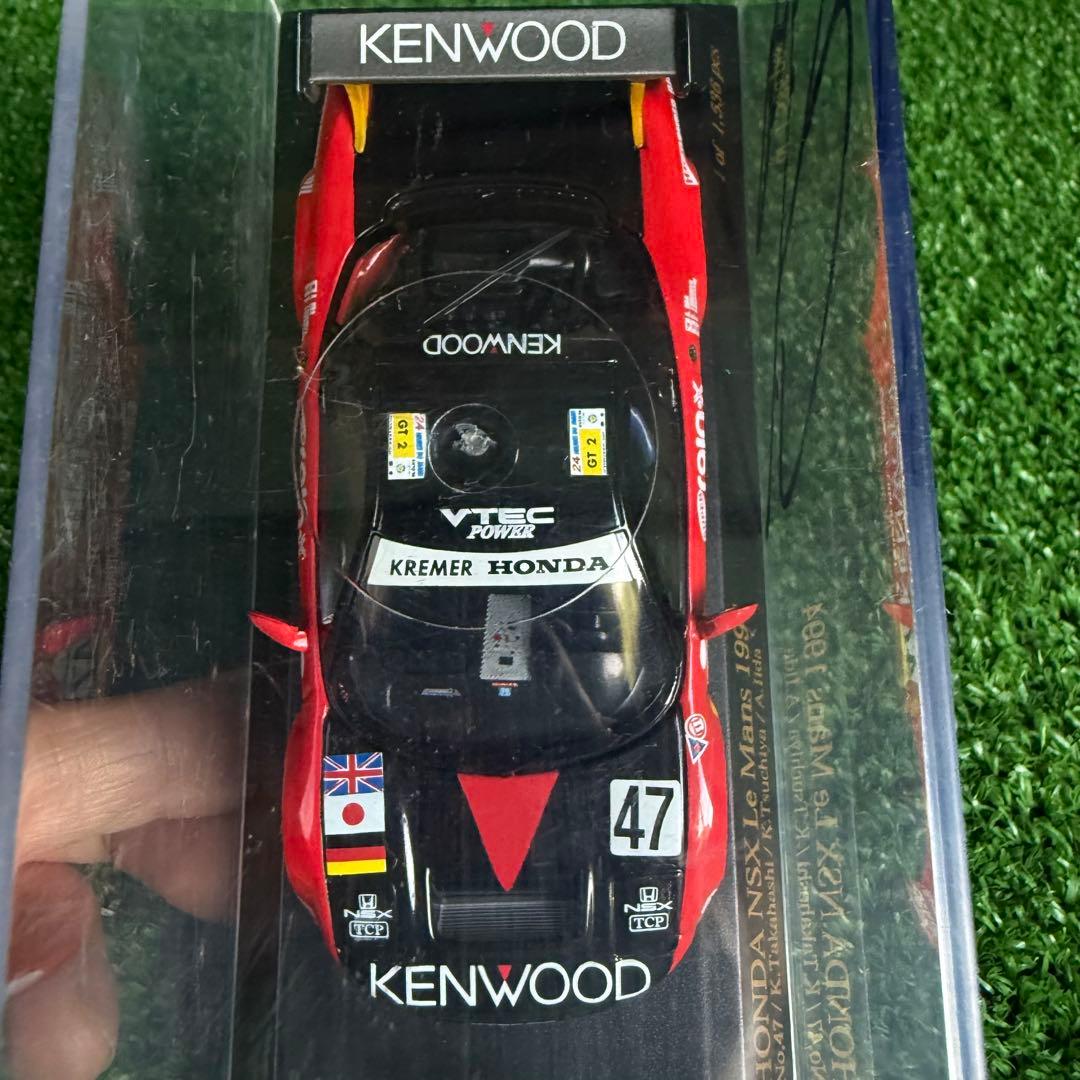 a 118-1】ホンダNSX Le Mans 1994 #47/直筆サイン入り