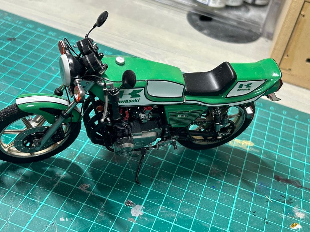 アオシマ Z400FX セレクト　カフェスタイルカスタム完成品