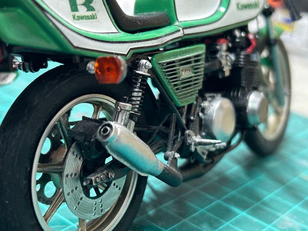 アオシマ Z400FX セレクト　カフェスタイルカスタム完成品