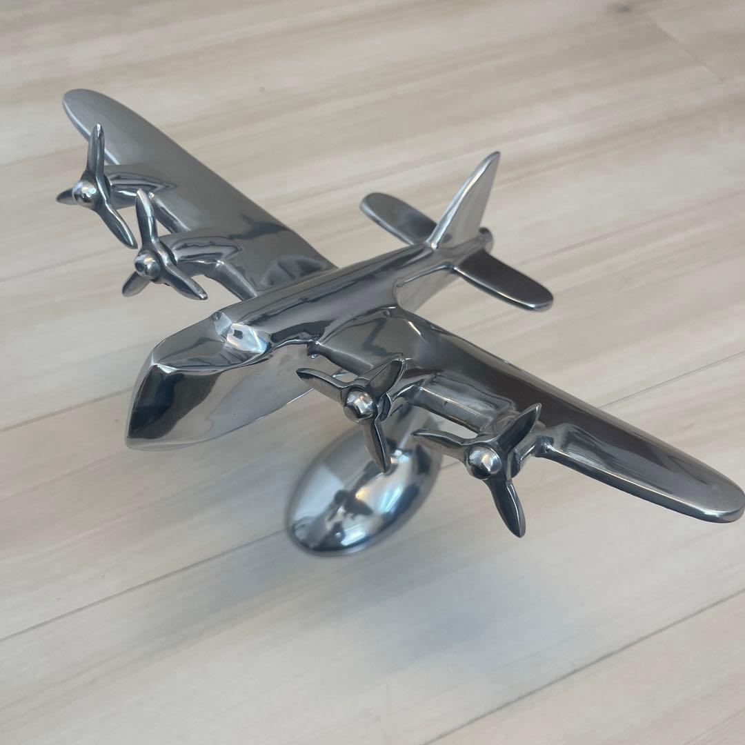 ■ビンテージ■ボーイング B17 モデル プレーン 軍用機 アルミ 158 ⑭