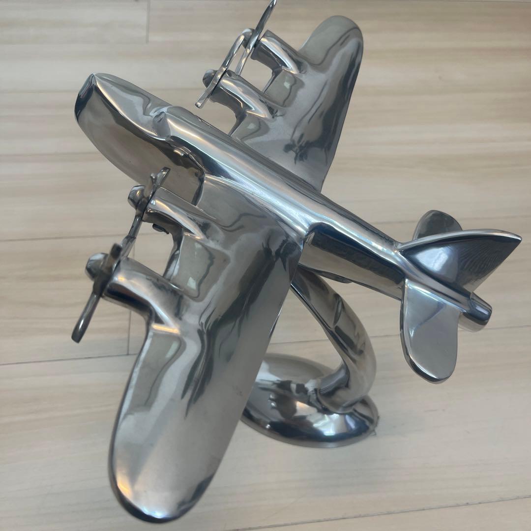 ■ビンテージ■ボーイング B17 モデル プレーン 軍用機 アルミ 158 ⑭