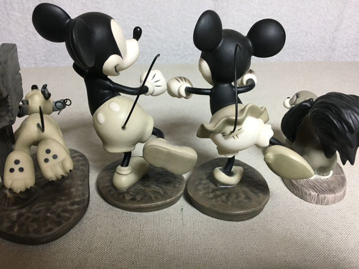 wdccクラシックミッキーミニーグーフィー猫オープニングタイトル5点セット