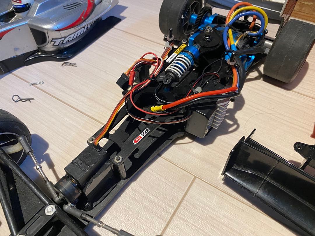 タミヤ　f104 メカ、パーツ