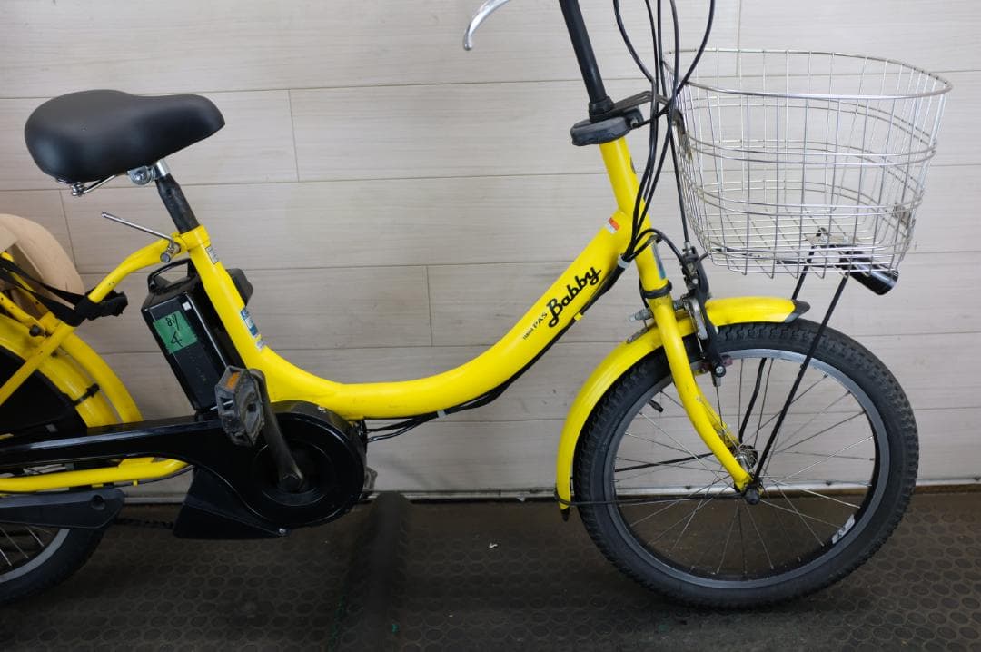 海卵 )ヤマハPAS　Babby　20インチ　3段　8.7Ah直接引き取り