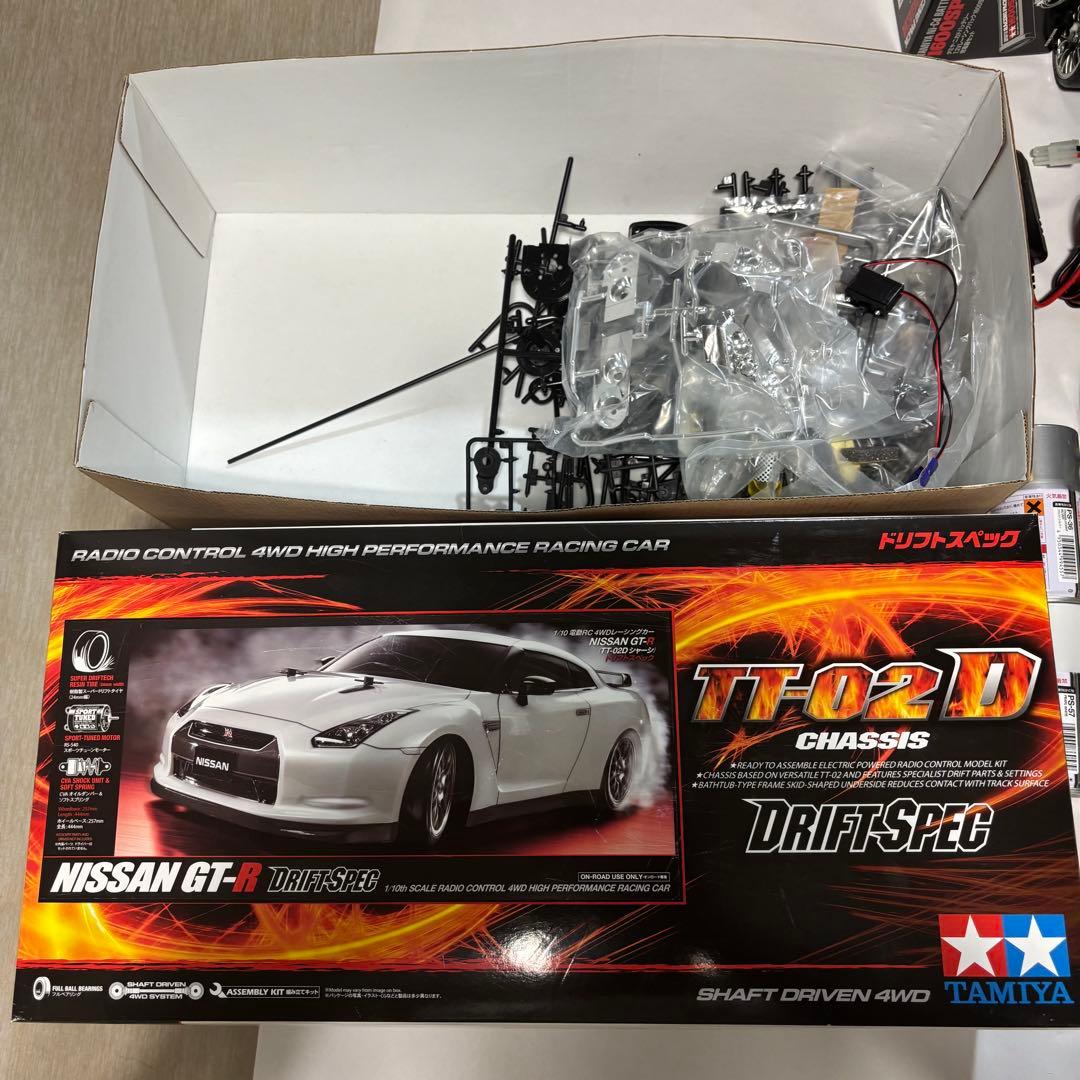 TAMIYA Nissan GT-R (R35) ドリフトスペック TT-02D