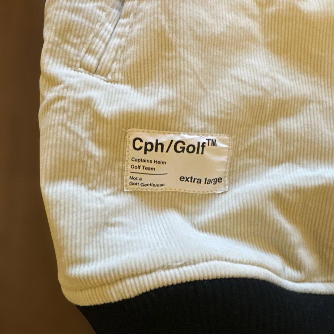 25FW Cph/Golf スタジャンセットアップ 白 XLサイズ　完売品