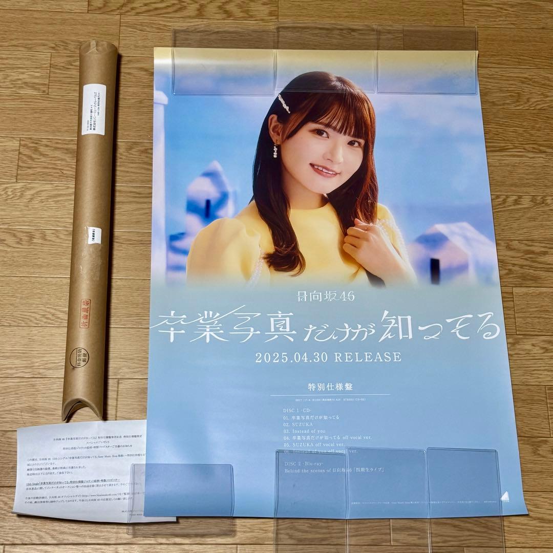 日向坂46「卒業写真だけが知ってる」　高瀬愛奈　ポスター　当選品