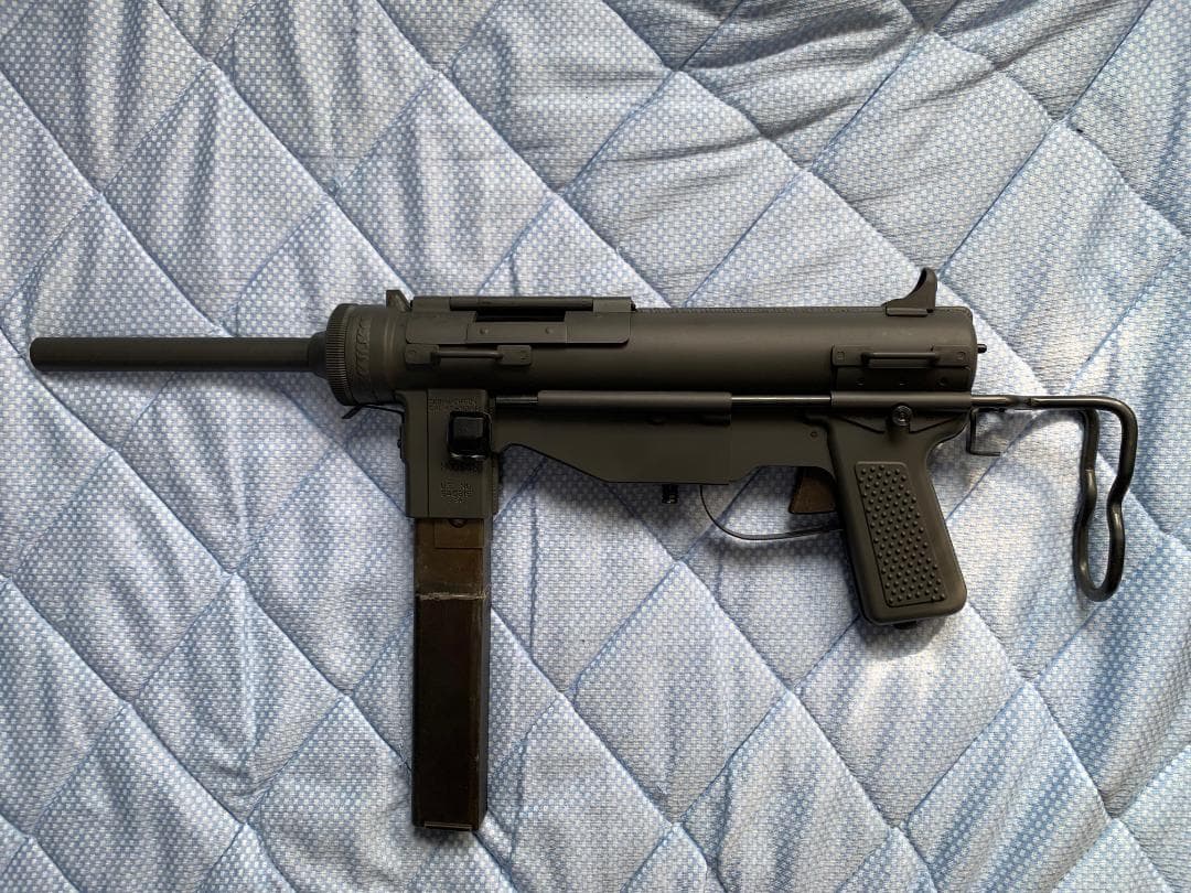 ハドソン グリースガン ガスブローバック 元箱取説付き難あり