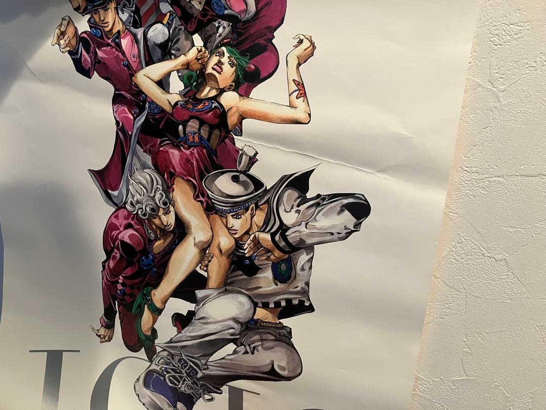 JOJOの奇妙な冒険　ジョジョ展2012 ポスター10種　額縁、紙袋、バッグ付
