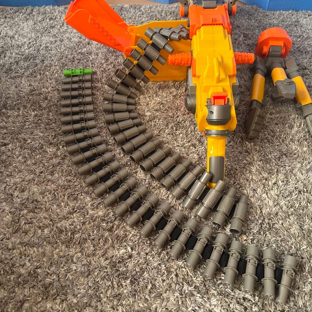 NERF VULCAN EBF-25 電動トイガン（予備マガジン付き）