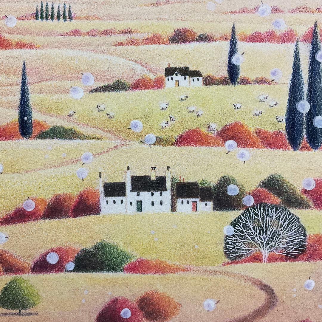 絵画・額縁・版画・渡辺 美香子・新品未使用・恋する季節・美術品・インテリア・雑貨