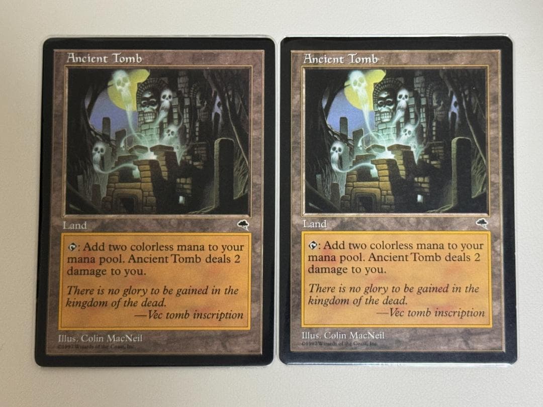 MTG 古えの墳墓 英語 2枚セット