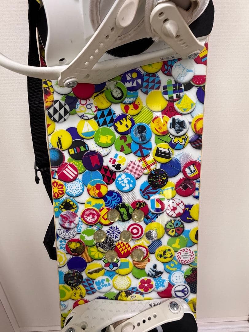 Burton Featherスノーボード144 セット　サロモン　ケース付き