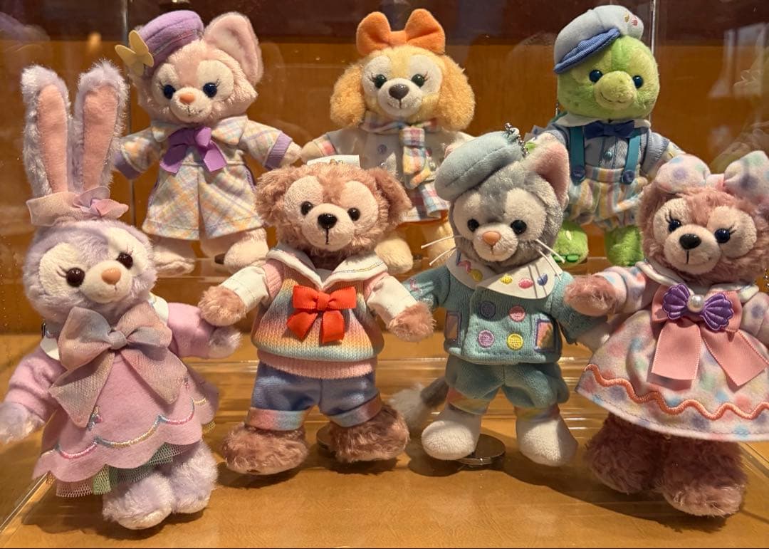 ぬいぐるみバッジセット① ハートフェルトレターズオブフレンドシップ