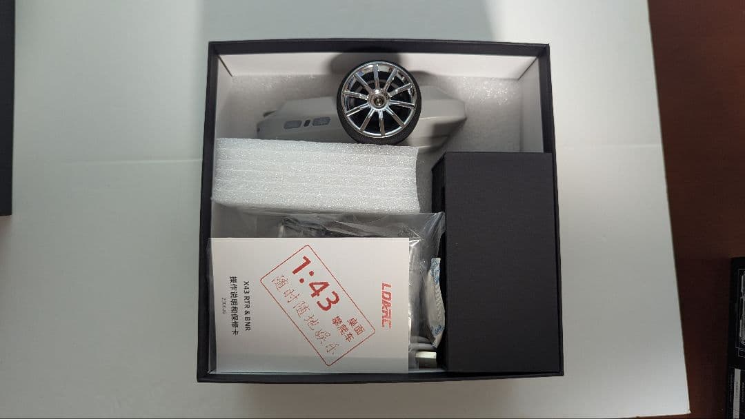 LDARC X43 RTR ミニクローラー　ホワイト ラジコン