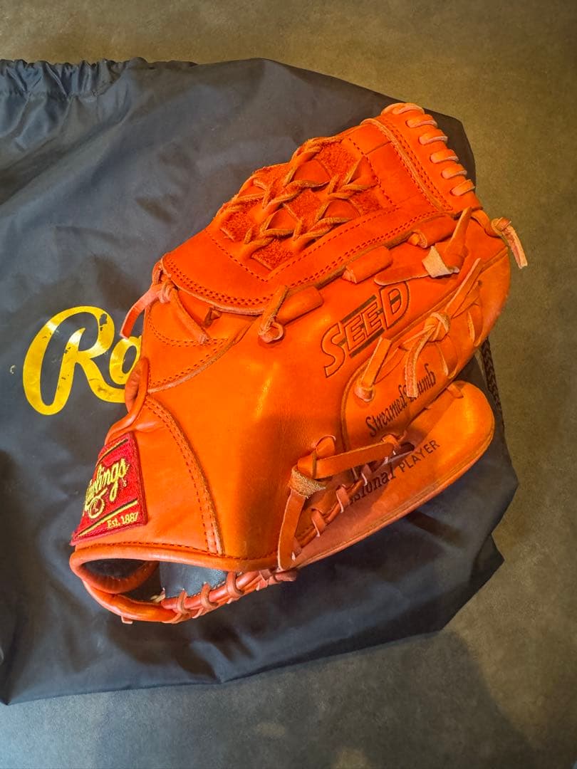 Rawlingsローリングス★本革グラブ右利き用USED