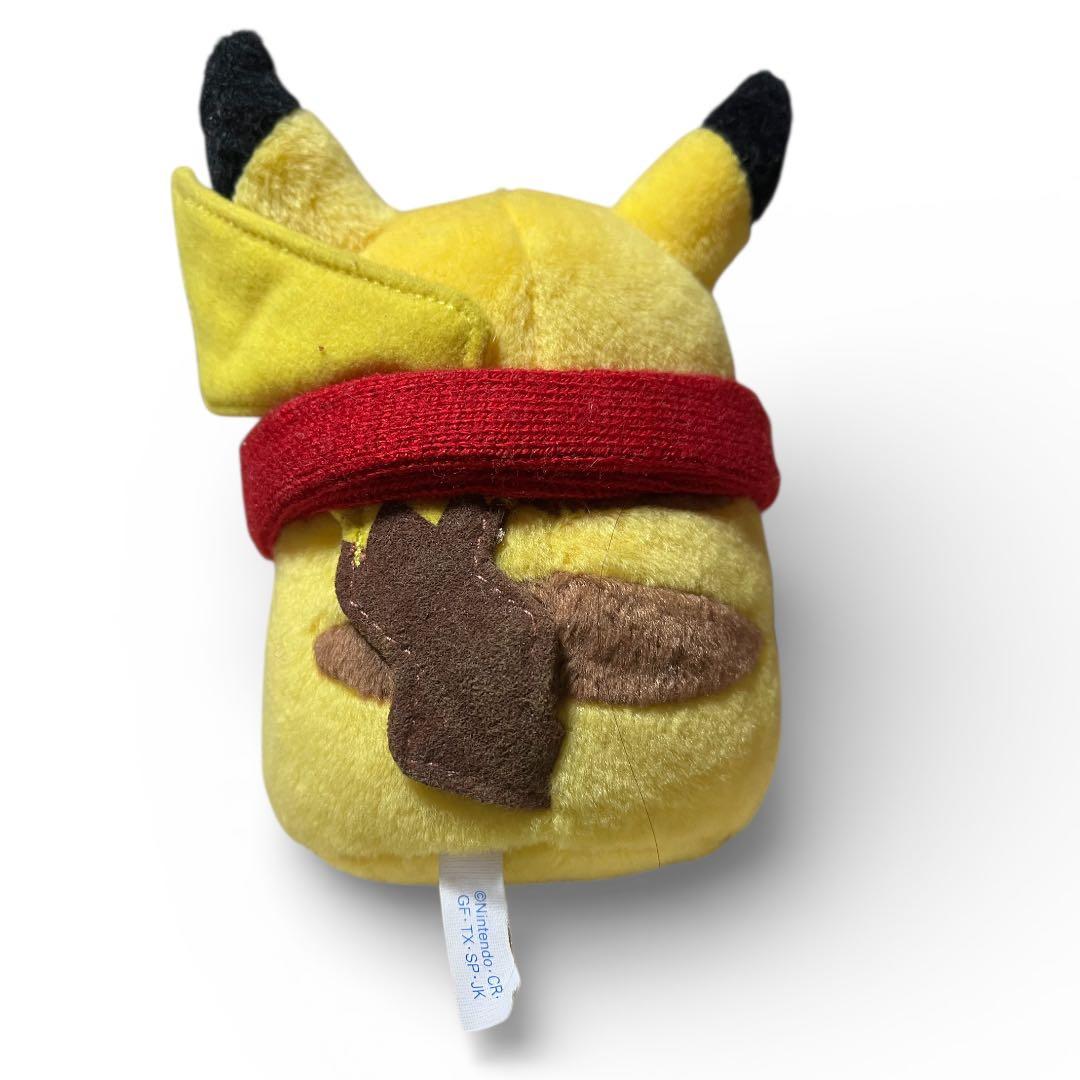 ピカチュウ サンタ ぬいぐるみ マフラー 手袋 ヒイラギの葉 ポケモン
