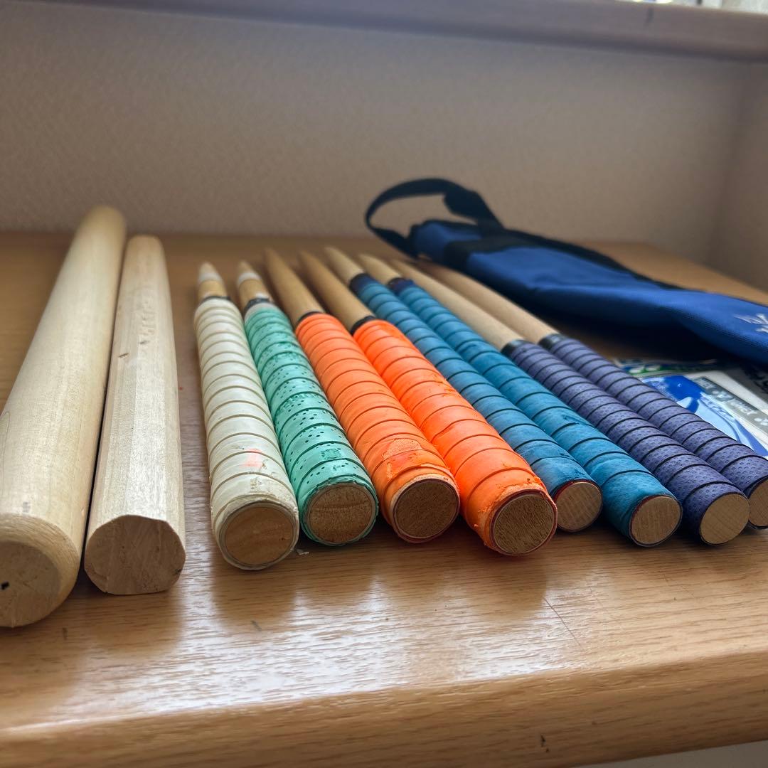 太鼓の達人 マイバチ太鼓 自作途中 ハンドメイド 逆鱗マイバチケース