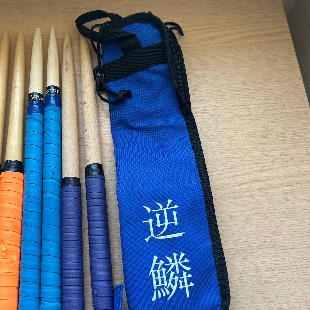 太鼓の達人 マイバチ太鼓 自作途中 ハンドメイド 逆鱗マイバチケース