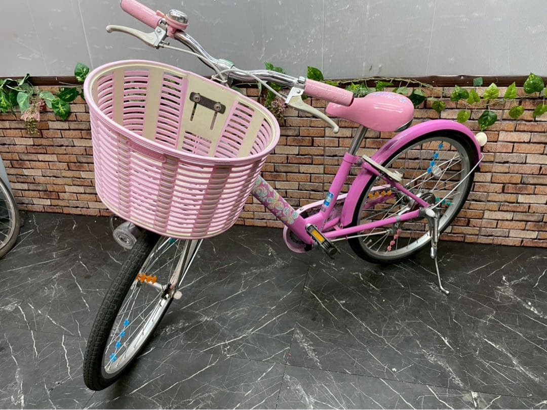 【96】子供用自転車 子供車 ブリヂストン ECOPAL ピンク 20インチ