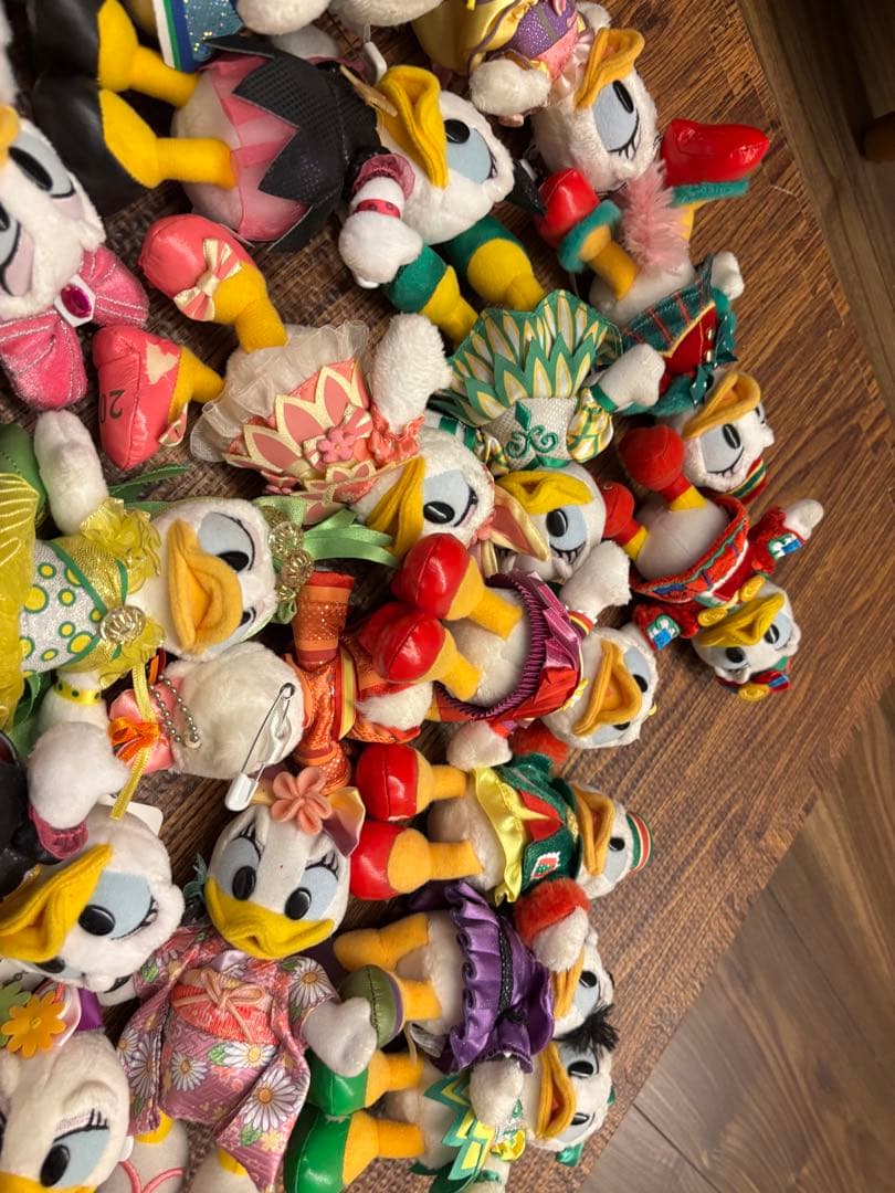 ばら売り可！！！TDRドナルド デイジー　ぬいぐるみバッジ ぬいば 大量セット