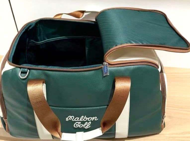 即発送対応●マルボンゴルフボストンバッググリーン
