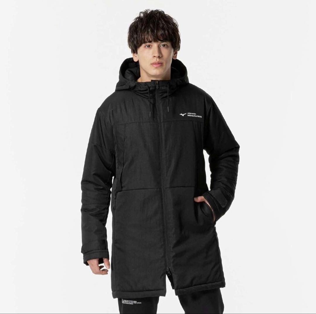 美品 MIZUNO ミズノ フィールドコート P2MEB565 ハーフコート Ｓ