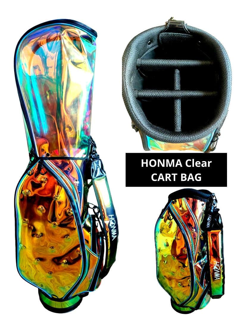 Jasmine　HONMA ホンマ キャディバッグ レインボー柄