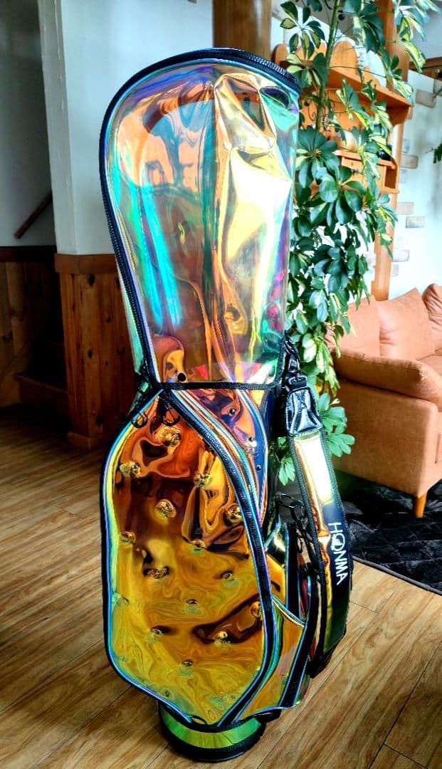 Jasmine　HONMA ホンマ キャディバッグ レインボー柄