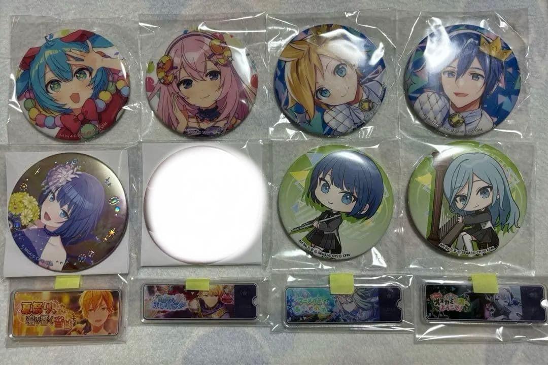 プロセカ　缶バッジ　バナーバッジ　称号バッジ　まとめ売り