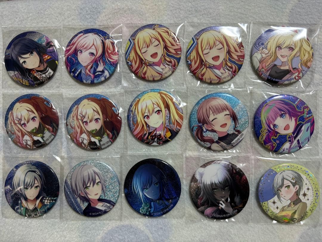 プロセカ　缶バッジ　バナーバッジ　称号バッジ　まとめ売り