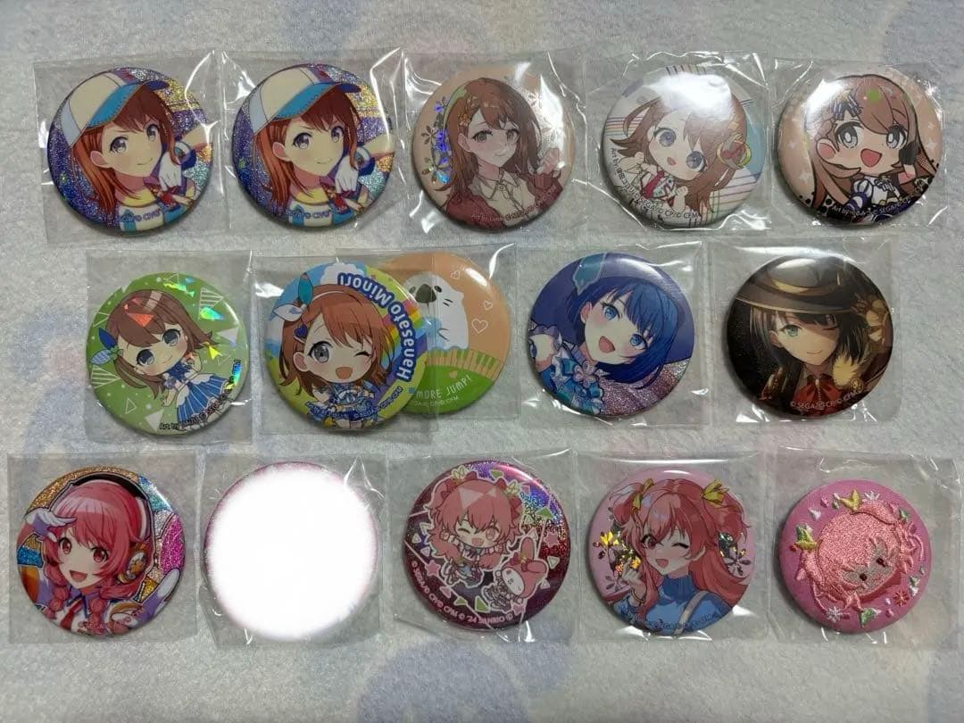 プロセカ　缶バッジ　バナーバッジ　称号バッジ　まとめ売り