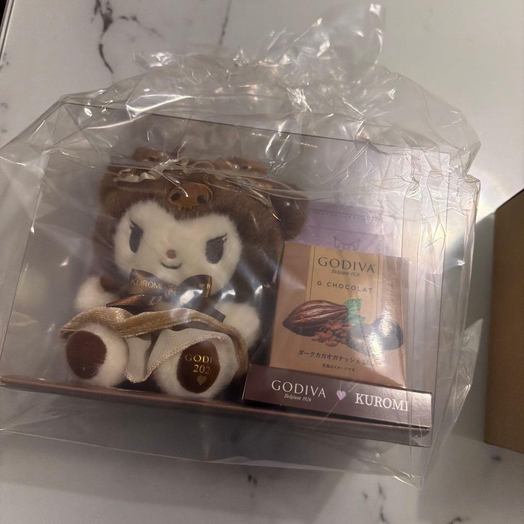 【新品:未開封】サンリオ　クロミマスコットキーホルダー&GODIVA 2026