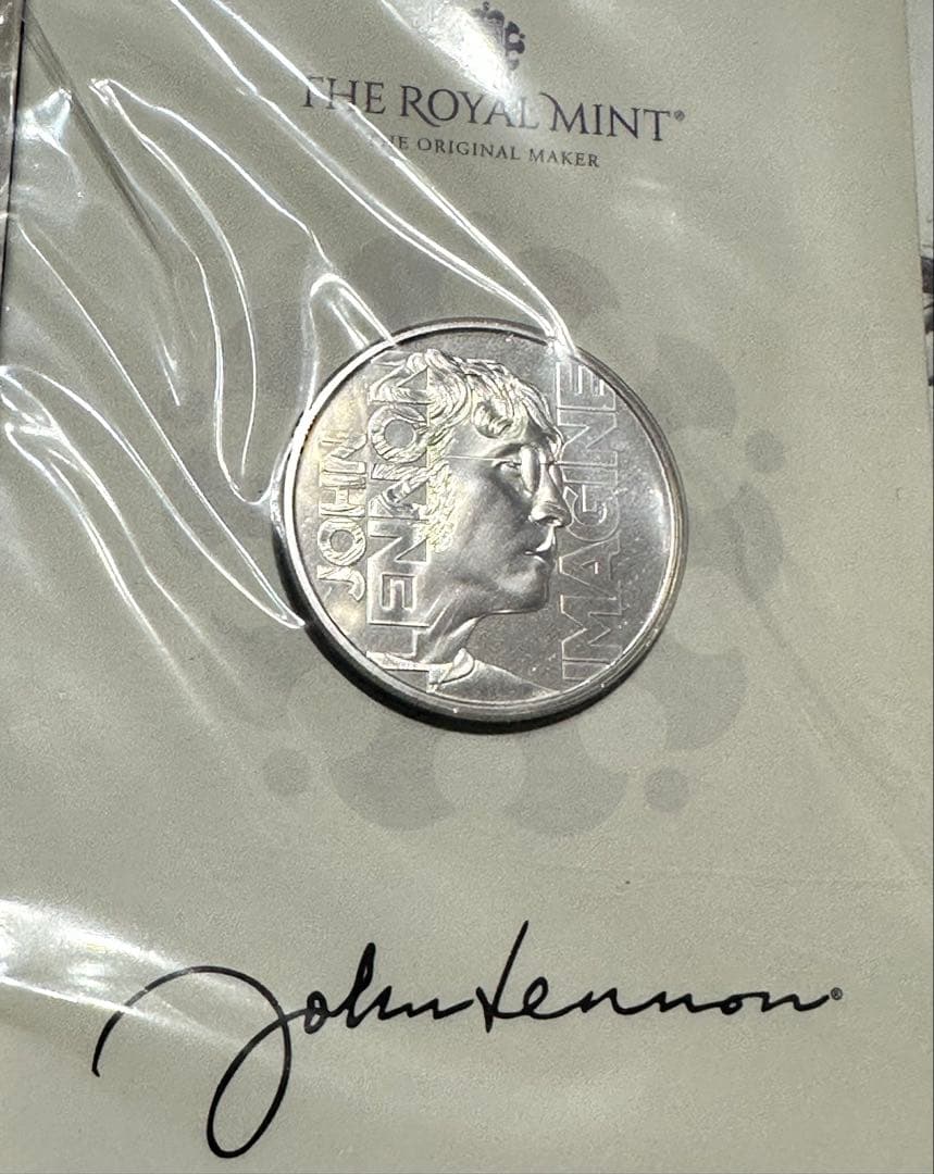 ジョンレノンポールマッカートニージョージマイケル英国記念セット★ビートルズ