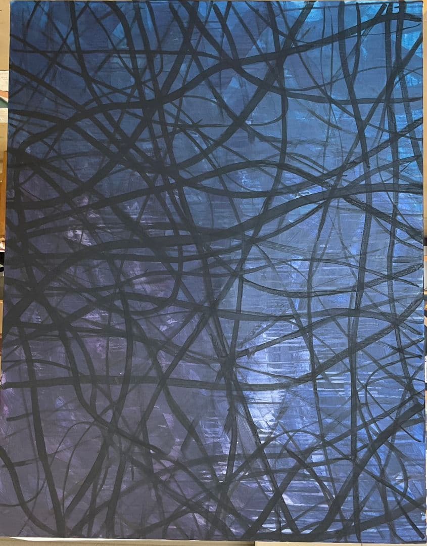 アクリル画 F50号キャンバス ※