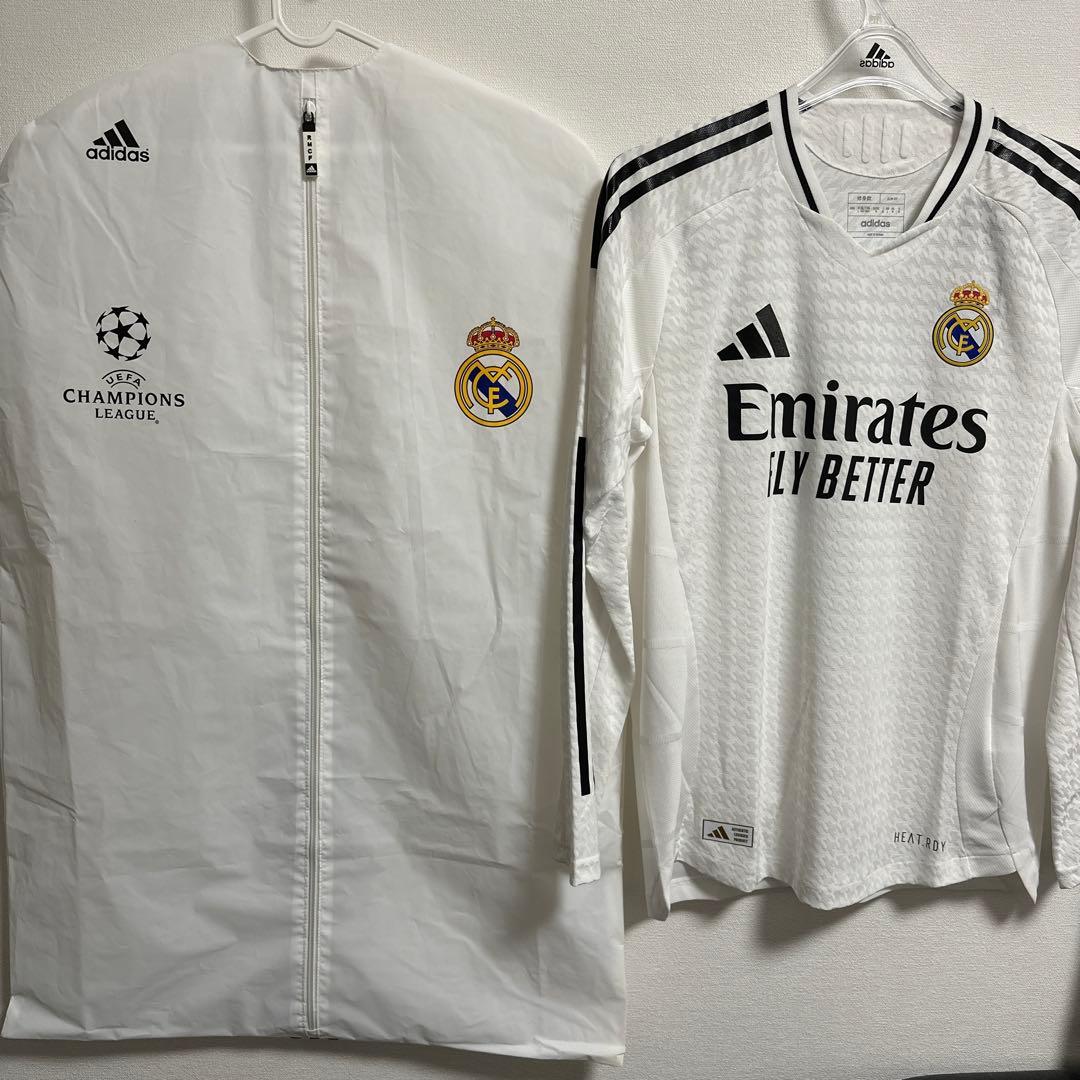 【正規品】ベリンガム レアルマドリード 24/25 オーセンティック 長袖ユニ