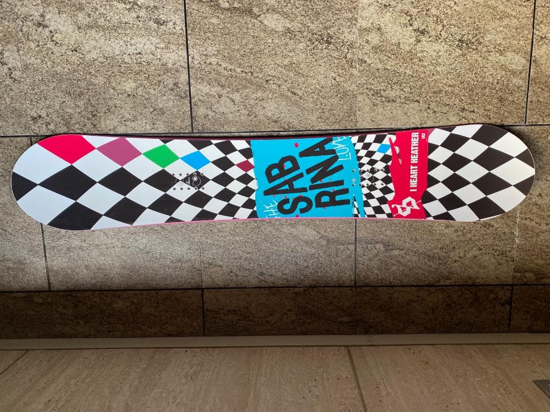 新品 SABRINA HEATHER 142cm レディース スノーボード