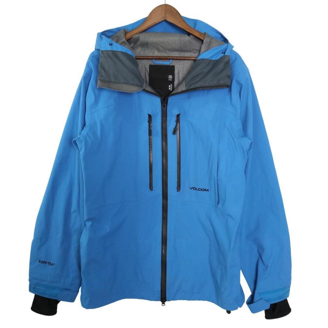 VOLCOM ボルコム　ガイド ゴアテックス ジャケット スノボウェア M　青系