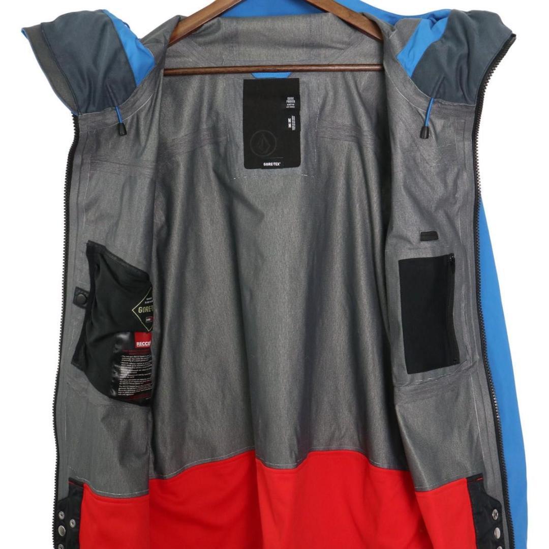 VOLCOM ボルコム　ガイド ゴアテックス ジャケット スノボウェア M　青系