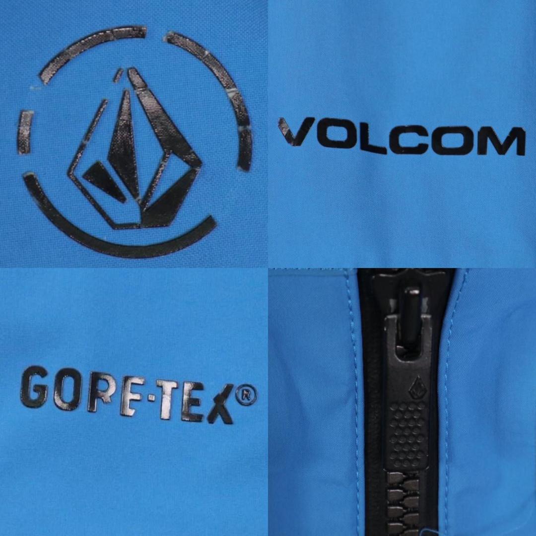 VOLCOM ボルコム　ガイド ゴアテックス ジャケット スノボウェア M　青系