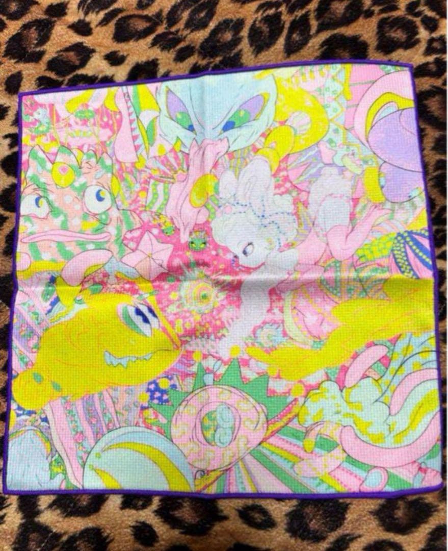 天野喜孝 CANDyGIRL キャンディガール ミニタオル