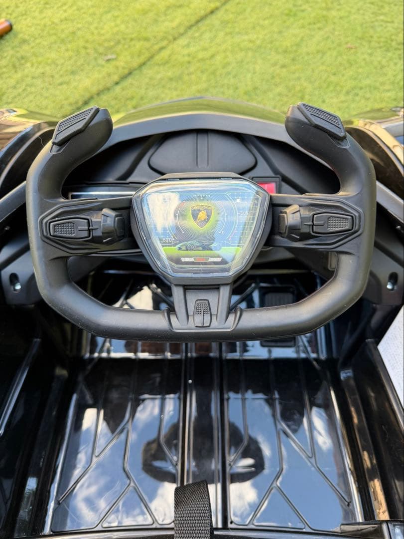 130Z　Lamborghini ブラック ラジコンカー