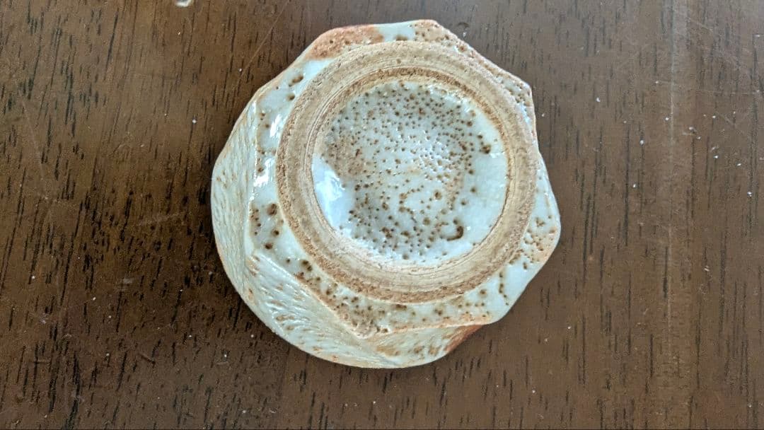 削除前値下げ！お急ぎ下さい。萩焼。陶器製酒器 独特な形状