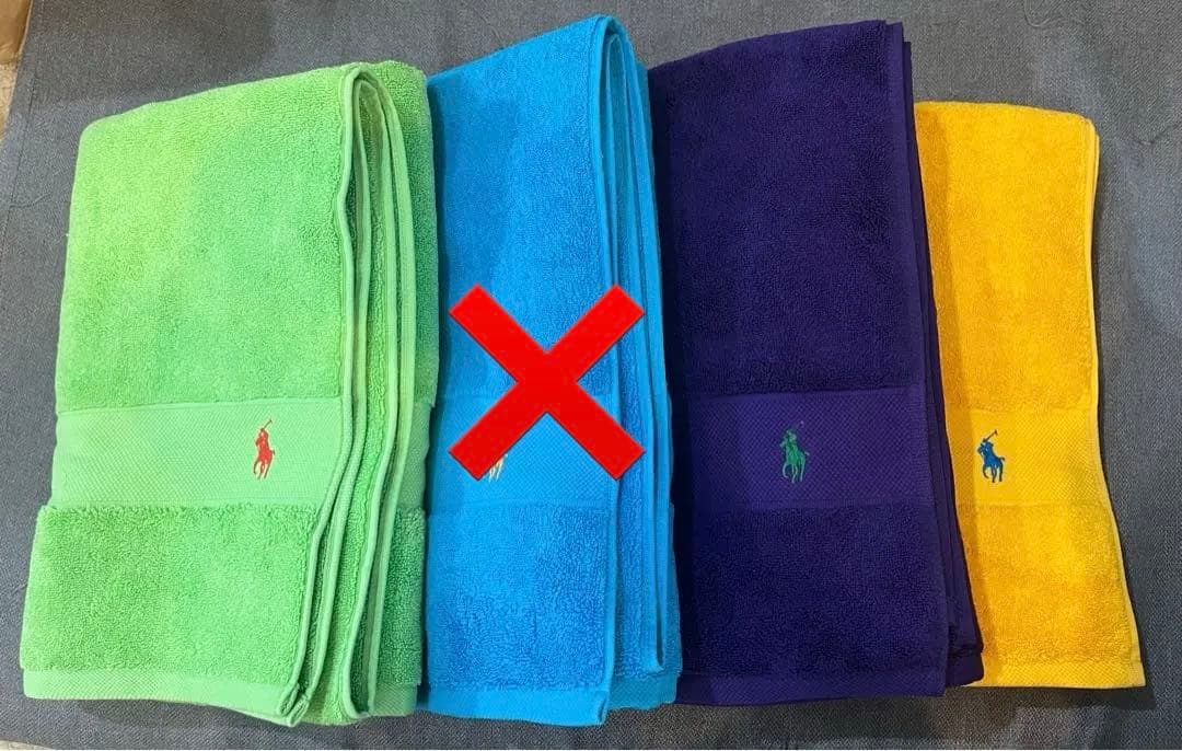 POLO RALPHLAUREN タオル　6枚セット