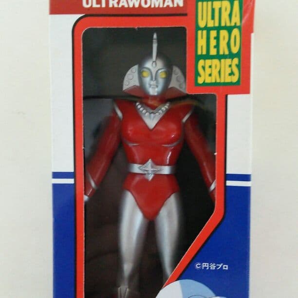 「ウルトラマンＵＳＡ」ソフビ人形・ウルトラウーマン（新品・１９８９年）