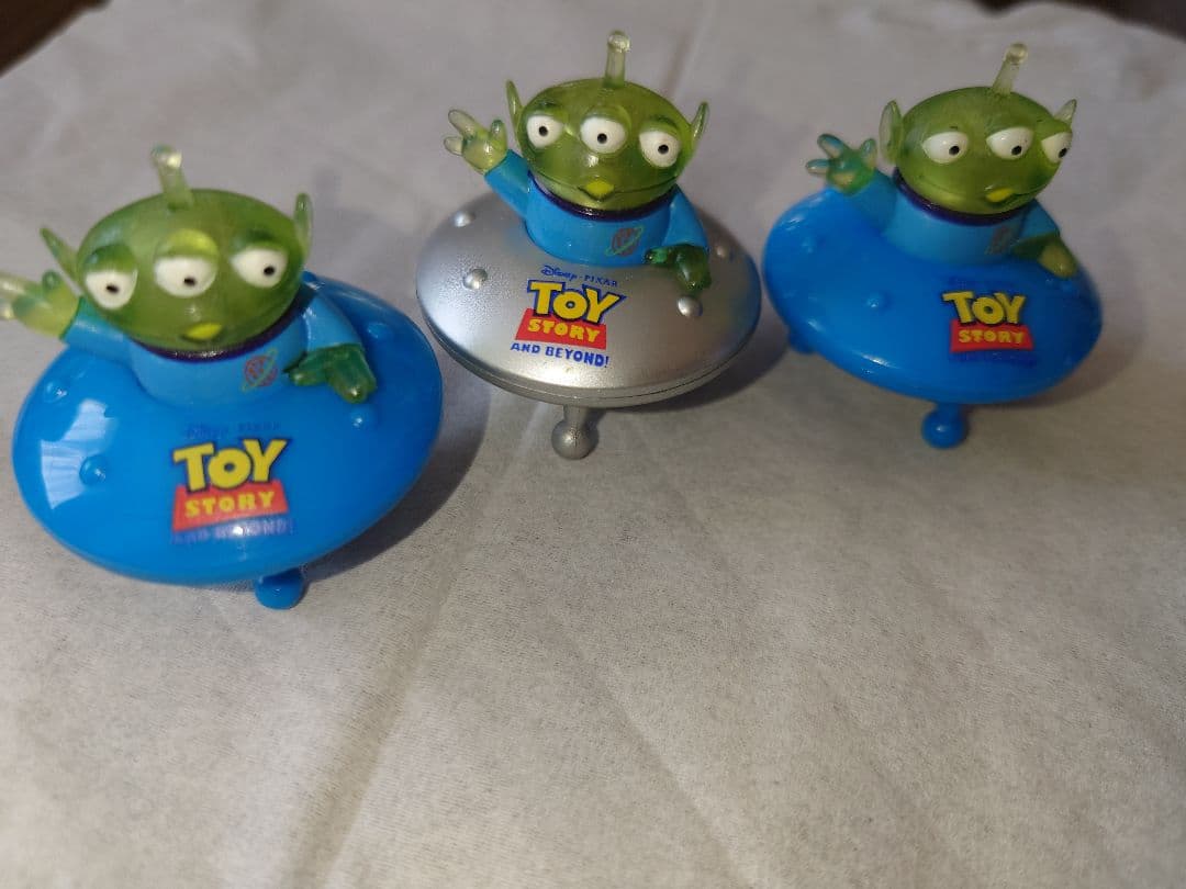 トイストーリー リトルグリーンメン 光る着信ストラップ UFO