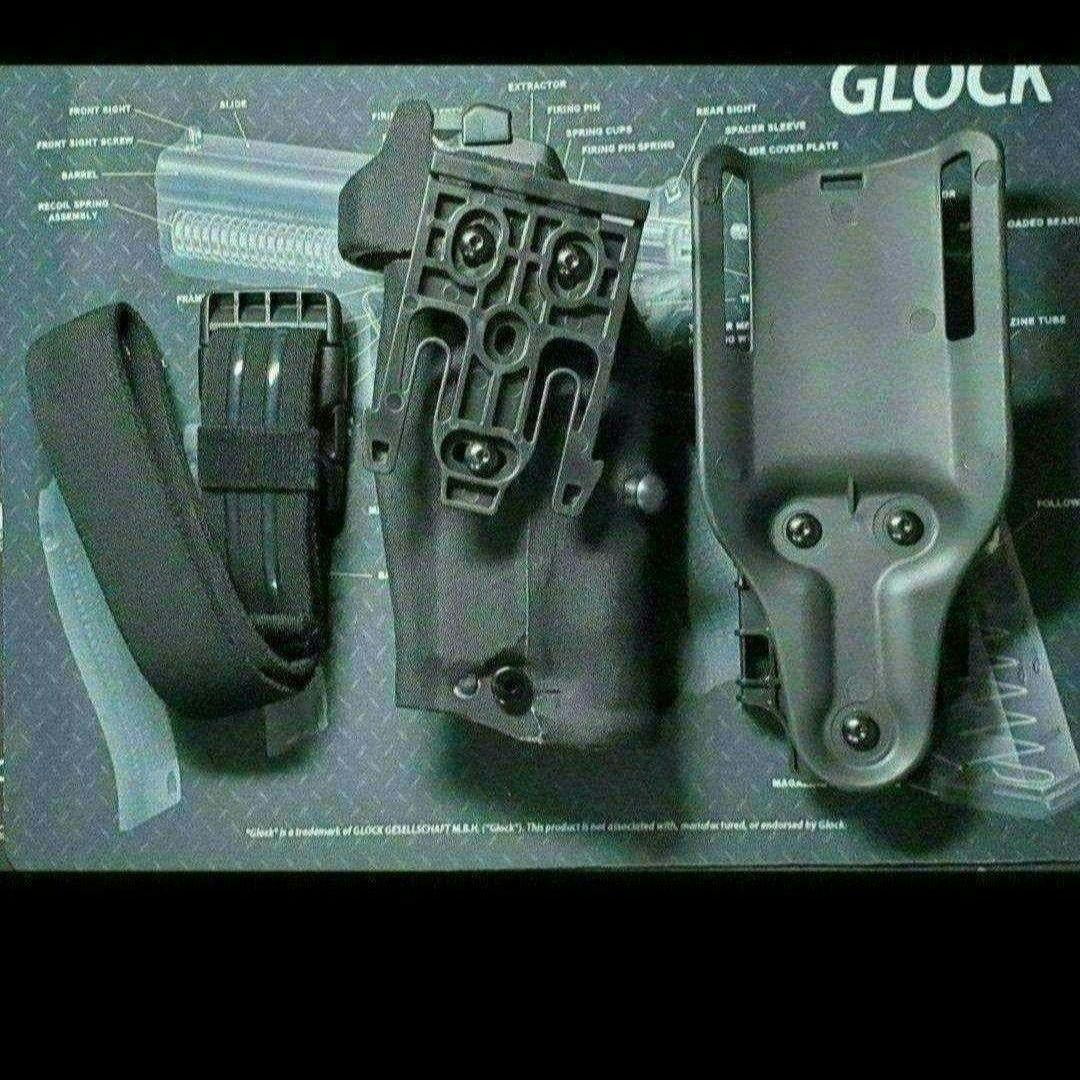 サファリランド　レプリカ　ホルスター　マットブラック　右用