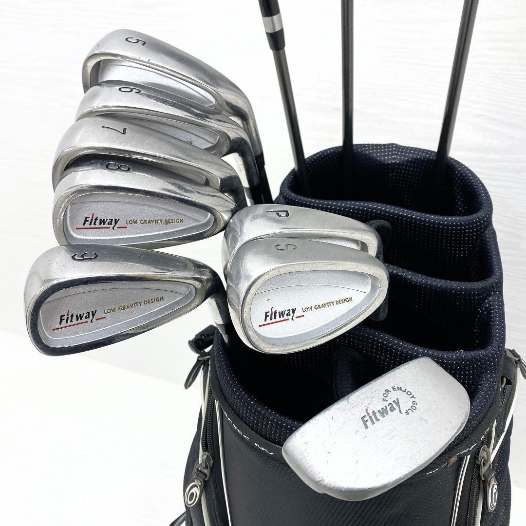 【初心者様推奨‼】 Fitway フィットウェイ メンズ ゴルフクラブ セット
