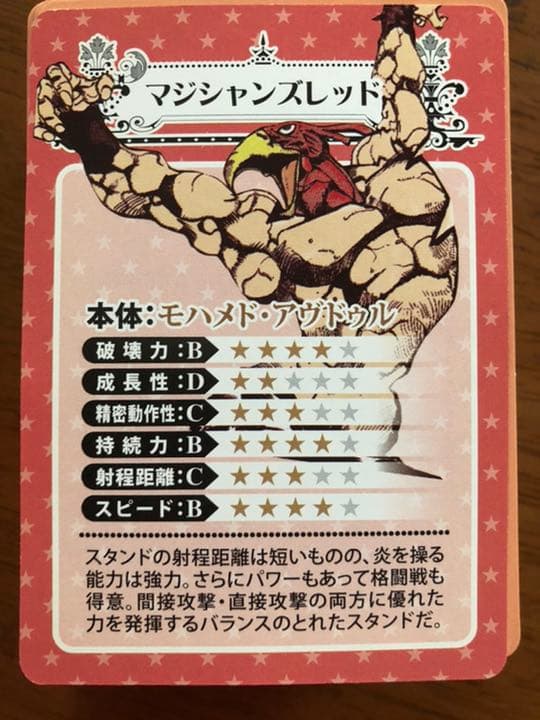 ジョジョ　25周年 メモリアルカード　モハメド・アヴドゥル　86枚