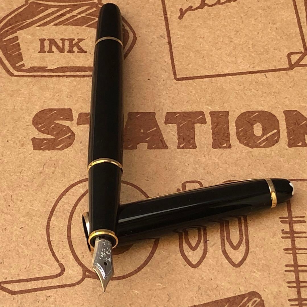 『良品』MONTBLANC モンブラン マイスター シュテュック 万年筆14K